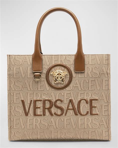 versace black medusa tote|Versace la medusa tote bag.